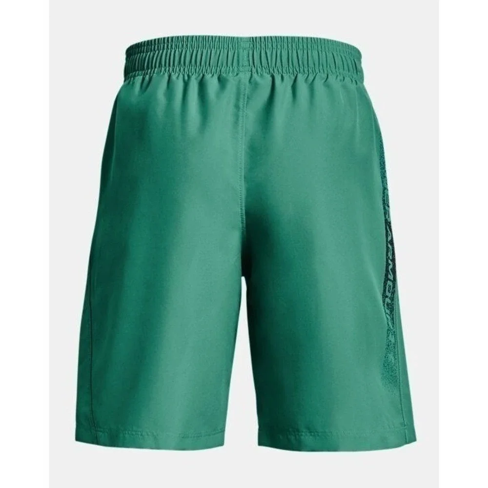 Under Armour Boys  Woven Graphic Shorts, Size YXL, green
